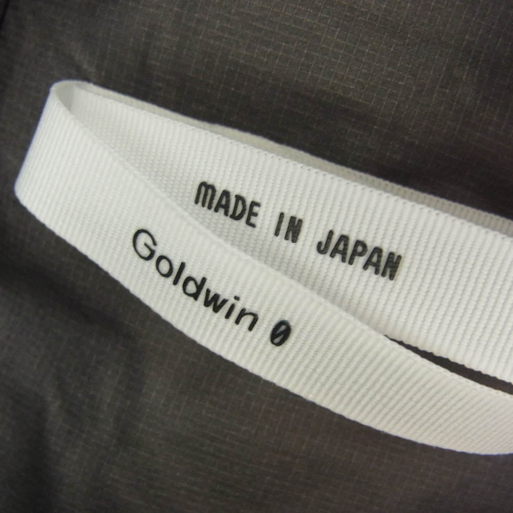 Goldwin 0 23AW GZ23301 Three Dimensional Down Vest スリー ディメンショナル フルジップ ダウンベスト グレー系 M【新古品】【未使用】【中古】