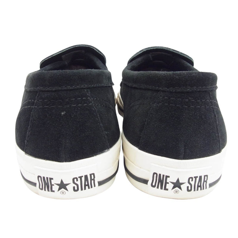 CONVERSE コンバース 22SS 1SC911 × NEXUSVII Addict ONE STAR LOAFER ネクサスセブン アディクト ワンスター ローファー スニーカー ブラック系 28cm【美品】【中古】