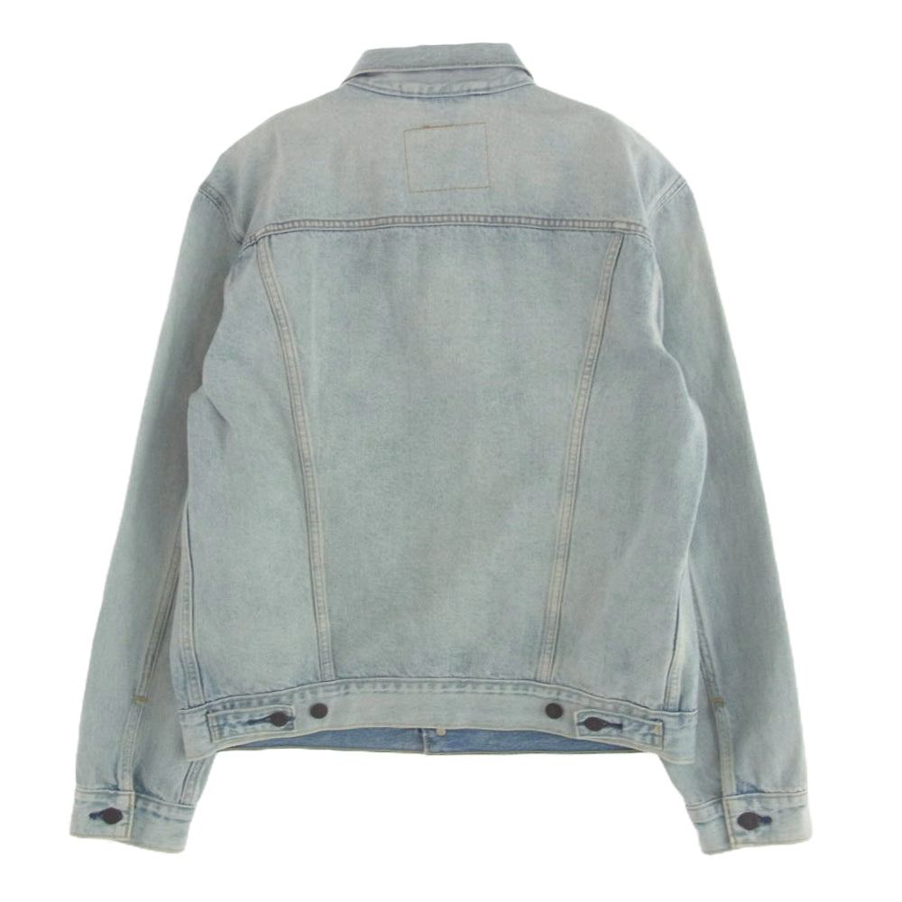 Levi's リーバイス PREMIUM denim jacket BIGE デニム ジャケット トラッカー ジャケット インディゴブルー系 M【中古】