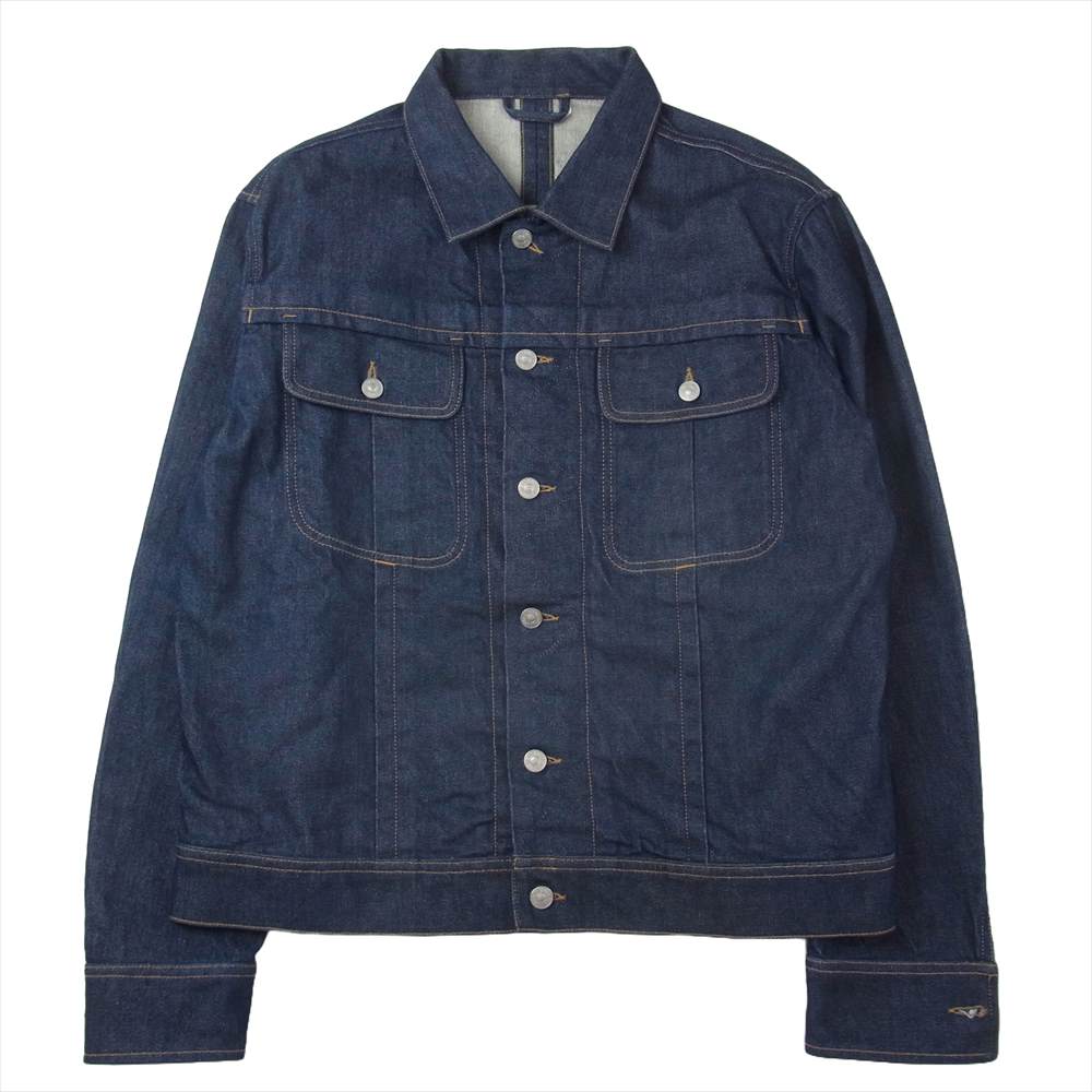 DIESEL ディーゼル denim jacket デニム ジャケット イタリア製 インディゴブルー系 L【中古】