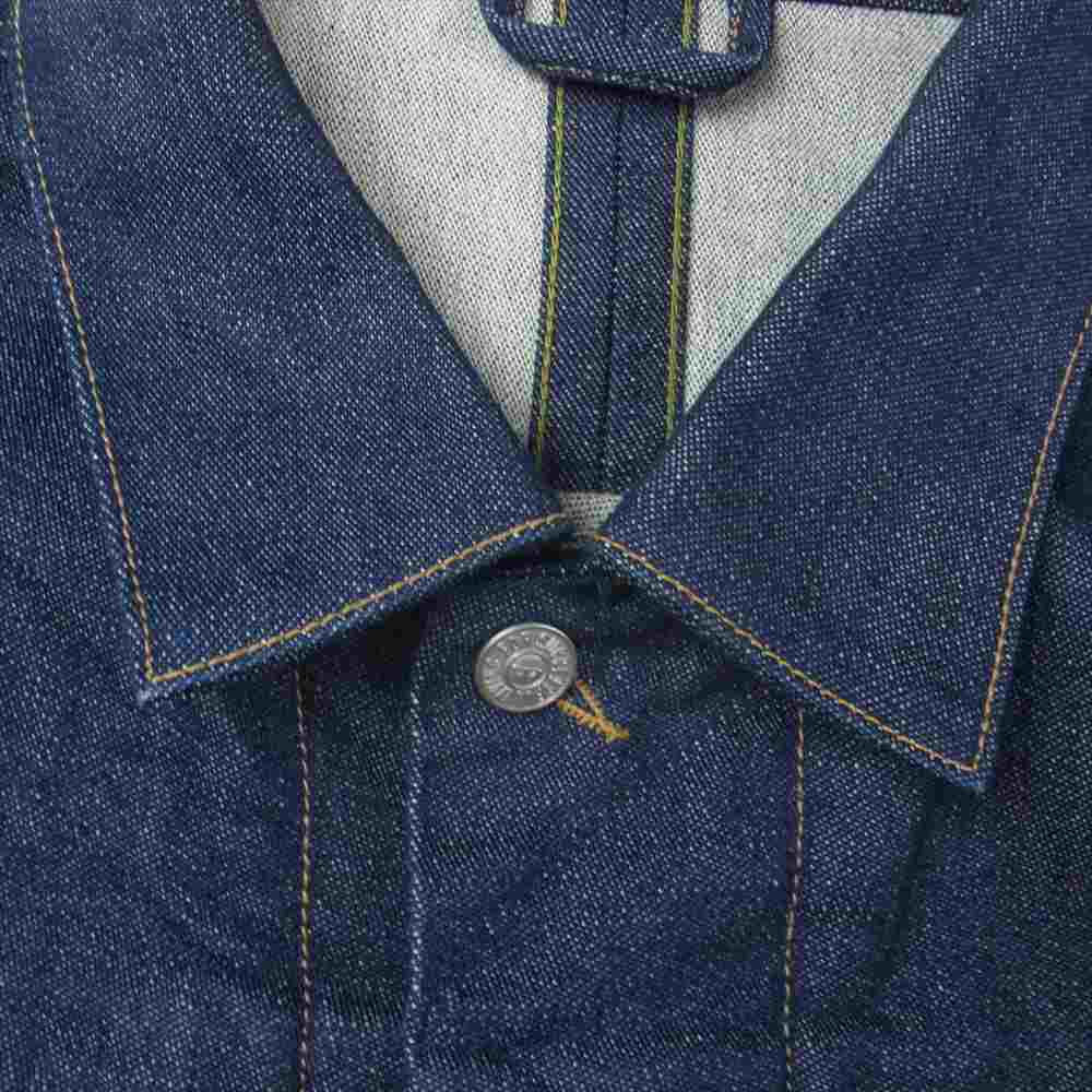 DIESEL ディーゼル denim jacket デニム ジャケット イタリア製 インディゴブルー系 L【中古】