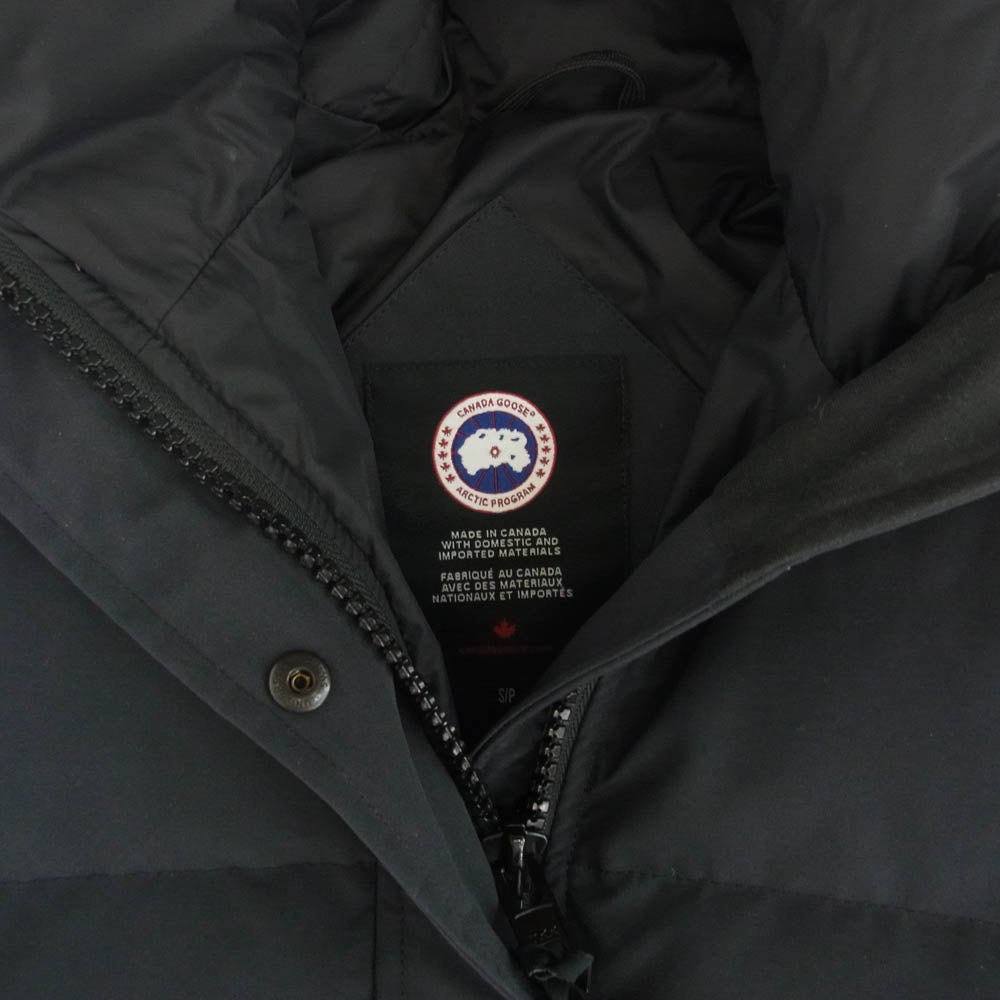 CANADA GOOSE カナダグース 2302JL 国内正規品 サザビーリーグタグ MACKENZIE マッケンジー パーカ ダウン ジャケット コート ネイビー S ダークネイビー系 S【中古】