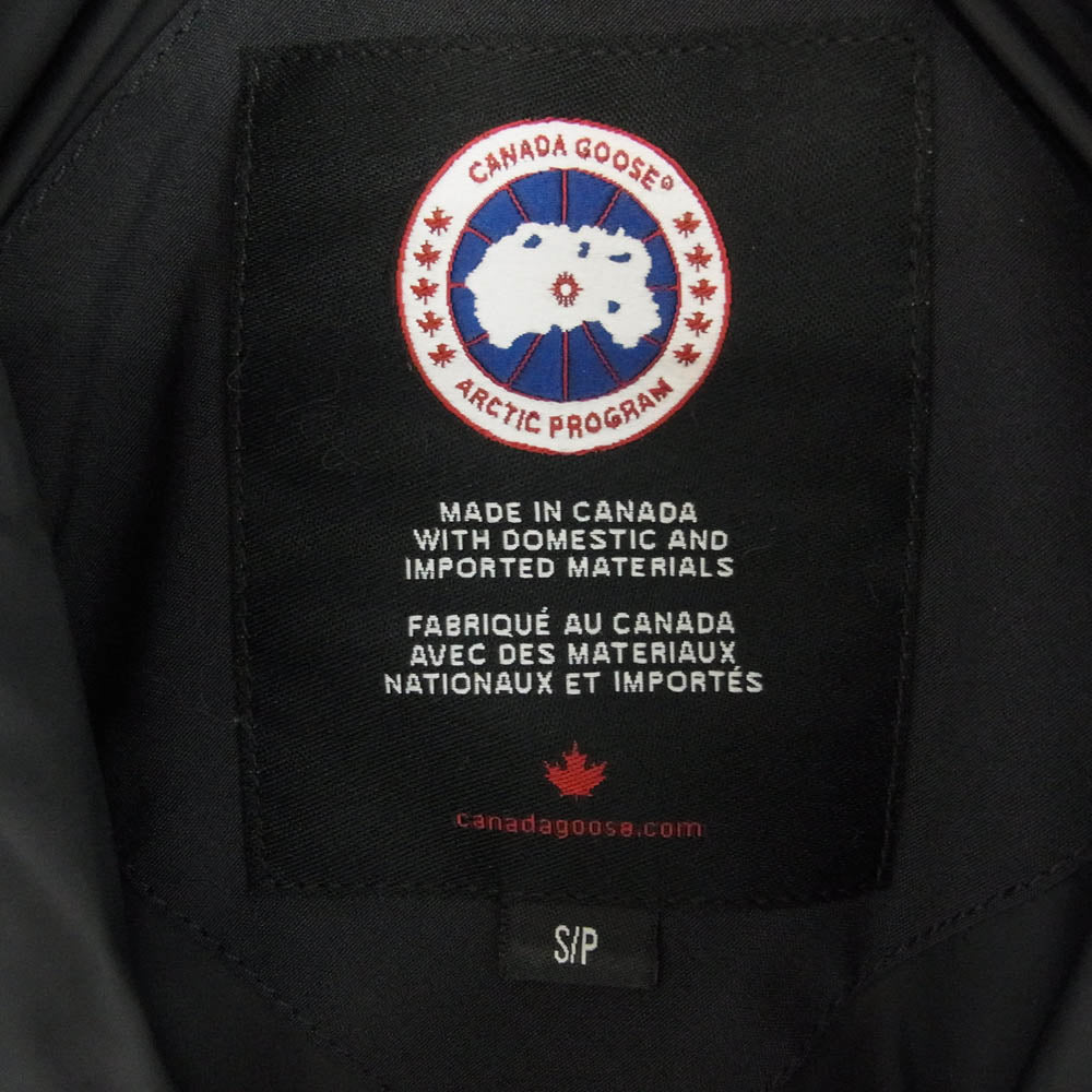 CANADA GOOSE カナダグース 2302JL 国内正規品 サザビーリーグタグ MACKENZIE マッケンジー パーカ ダウン ジャケット コート ネイビー S ダークネイビー系 S【中古】