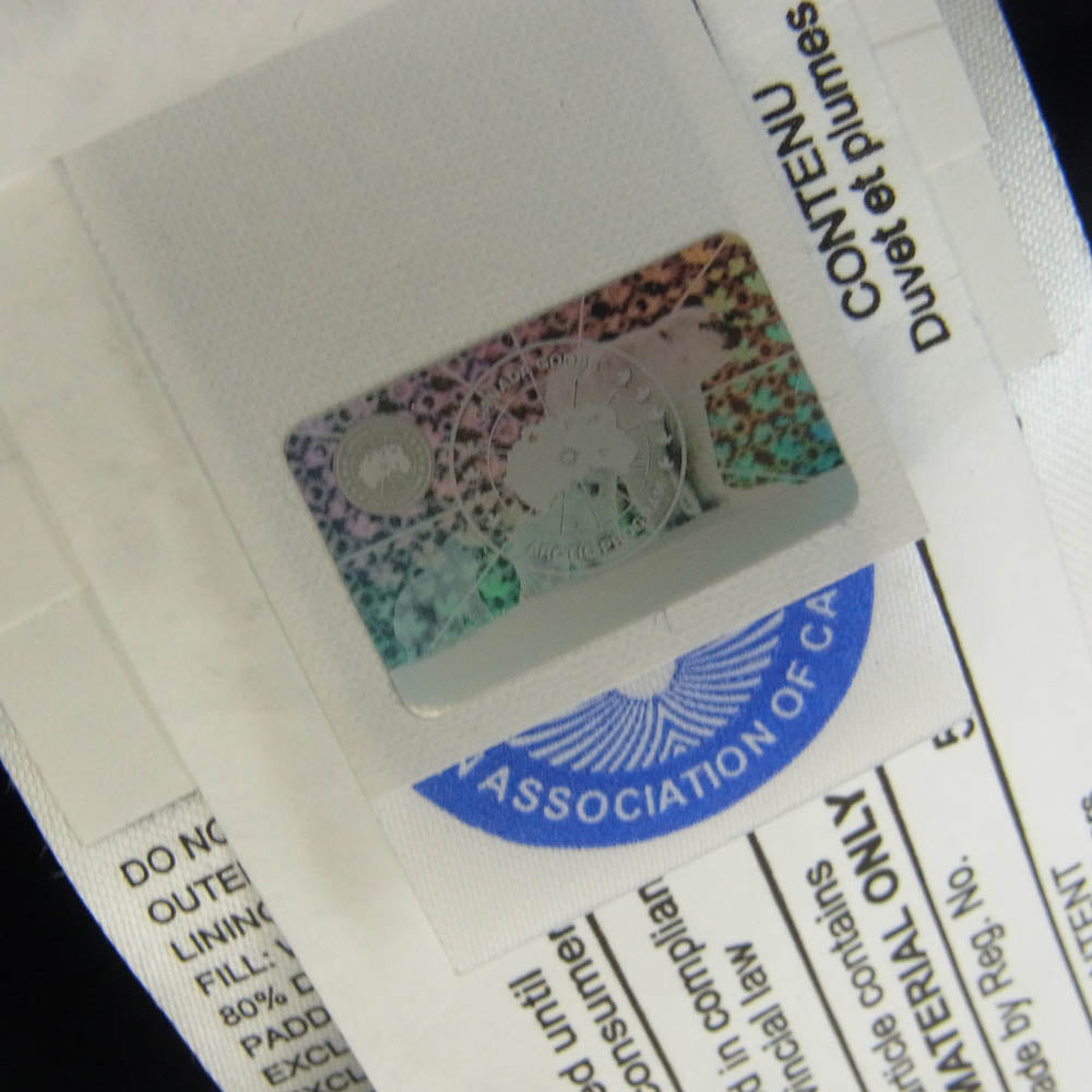 CANADA GOOSE カナダグース 2302JL 国内正規品 サザビーリーグタグ MACKENZIE マッケンジー パーカ ダウン ジャケット コート ネイビー S ダークネイビー系 S【中古】