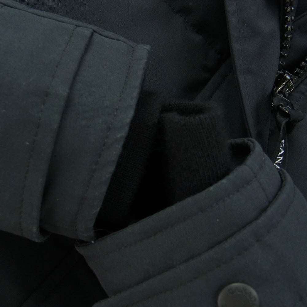 CANADA GOOSE カナダグース 2302JL 国内正規品 サザビーリーグタグ MACKENZIE マッケンジー パーカ ダウン ジャケット コート ネイビー S ダークネイビー系 S【中古】