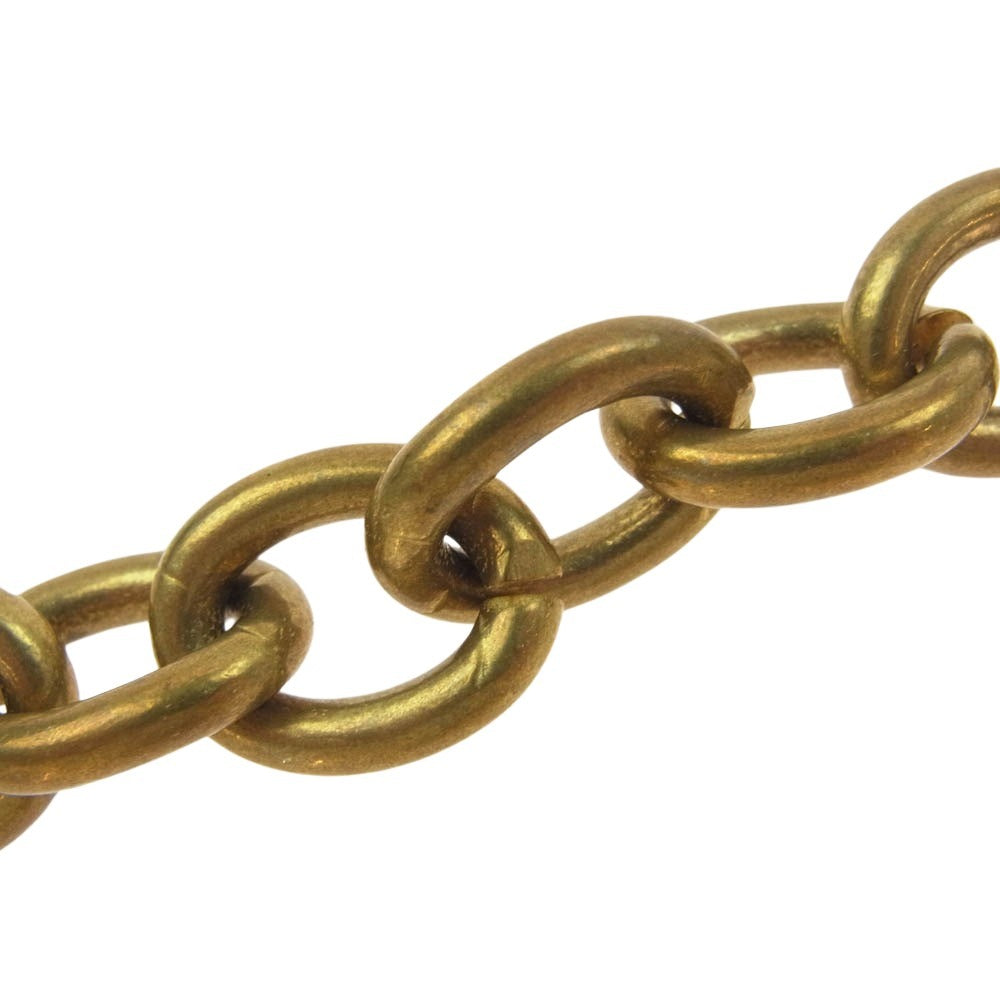 BIG JOHN ビッグジョン ウォレットチェーン ショート ゴールド系【中古】