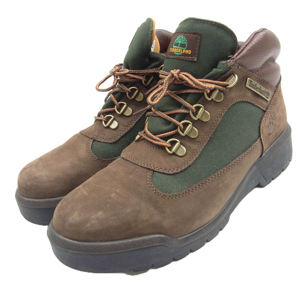 Timberland ティンバーランド A18A6　 FIELD BOOT フィールド ブーツ ブラウン系 27cm【中古】