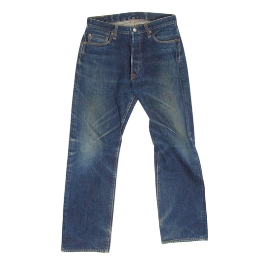 Denime ドゥニーム D-HG 1118 ボタンフライ デニム パンツ インディゴブルー系 33【中古】