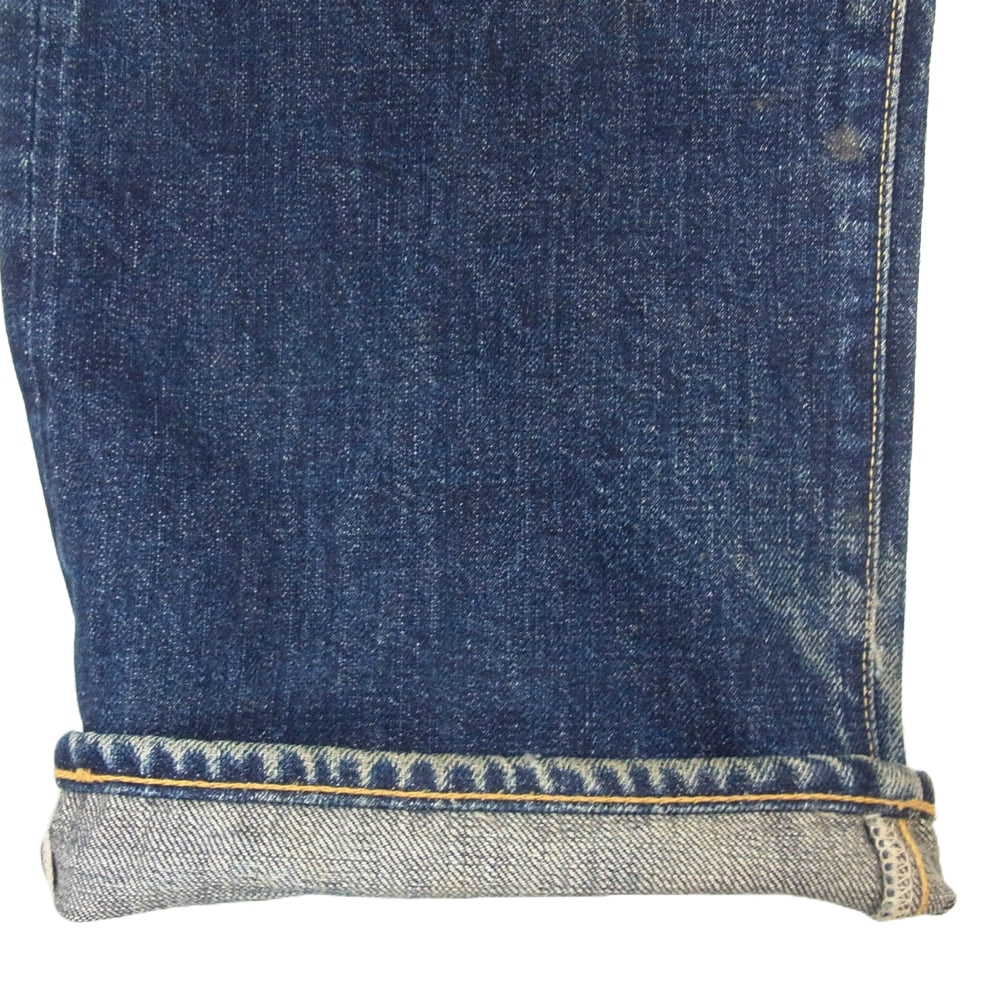 Denime ドゥニーム D-HG 1118 ボタンフライ デニム パンツ インディゴブルー系 33【中古】