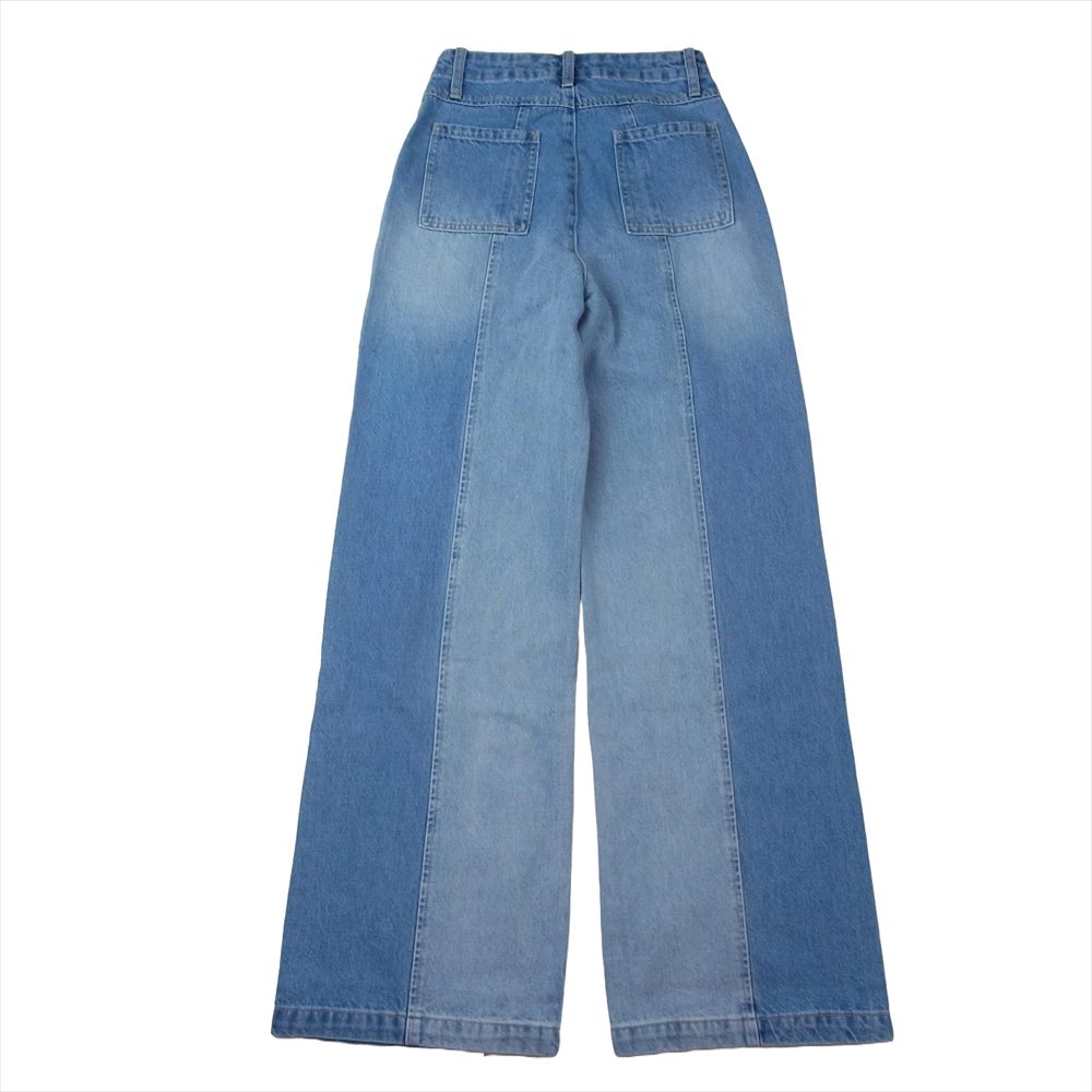クローク Valence Panel Jean デニム パンツ インディゴブルー系 25【新古品】【未使用】【中古】