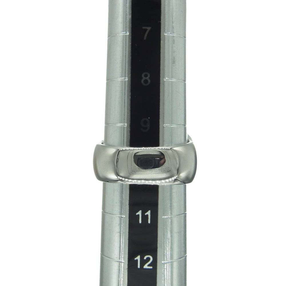 TOM WOOD トムウッド Cushion Blue Hawk Eye ブルー ホークアイ リング 10号【極上美品】【中古】