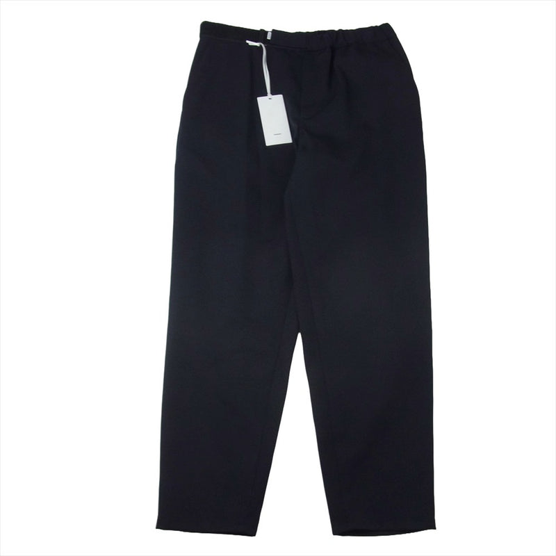 GRAPHPAPER グラフペーパー 24AW GM243-40171B Scale Off Wool Chef Pants スケール オフ ウール シェフ パンツ ネイビー系 2【新古品】【未使用】【中古】