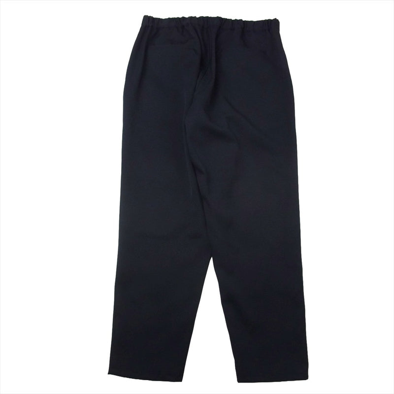 GRAPHPAPER グラフペーパー 24AW GM243-40171B Scale Off Wool Chef Pants スケール オフ ウール シェフ パンツ ネイビー系 2【新古品】【未使用】【中古】