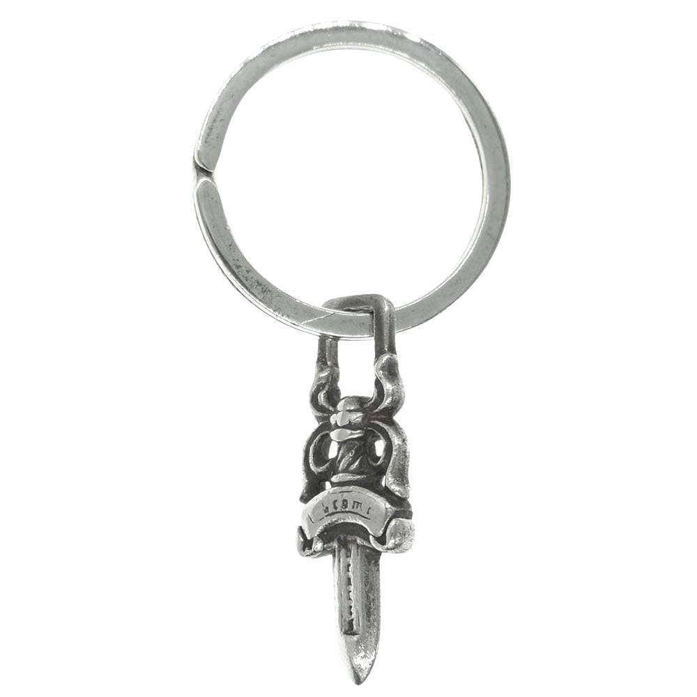 CHROME HEARTS クロムハーツ（原本無） RNG&No5 DGGR #5ダガー キーリング キーホルダー シルバー系【中古】
