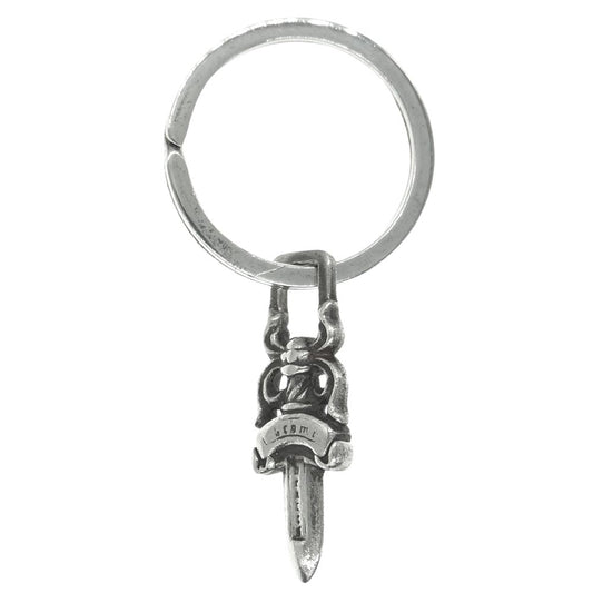 CHROME HEARTS クロムハーツ（原本無） RNG&No5 DGGR #5ダガー キーリング キーホルダー シルバー系【中古】