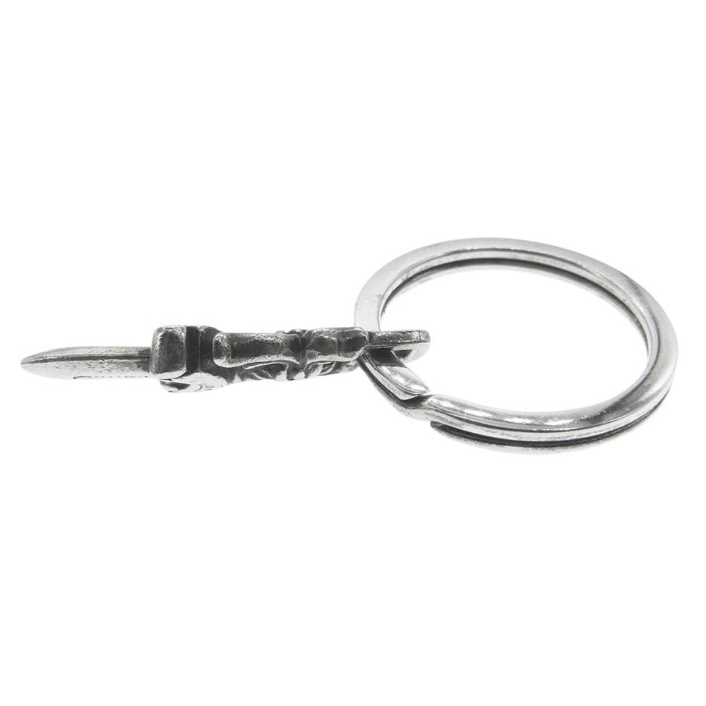 CHROME HEARTS クロムハーツ（原本無） RNG&No5 DGGR #5ダガー キーリング キーホルダー シルバー系【中古】