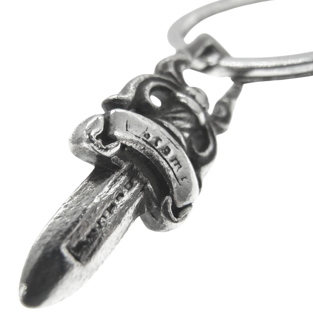 CHROME HEARTS クロムハーツ（原本無） RNG&No5 DGGR #5ダガー キーリング キーホルダー シルバー系【中古】