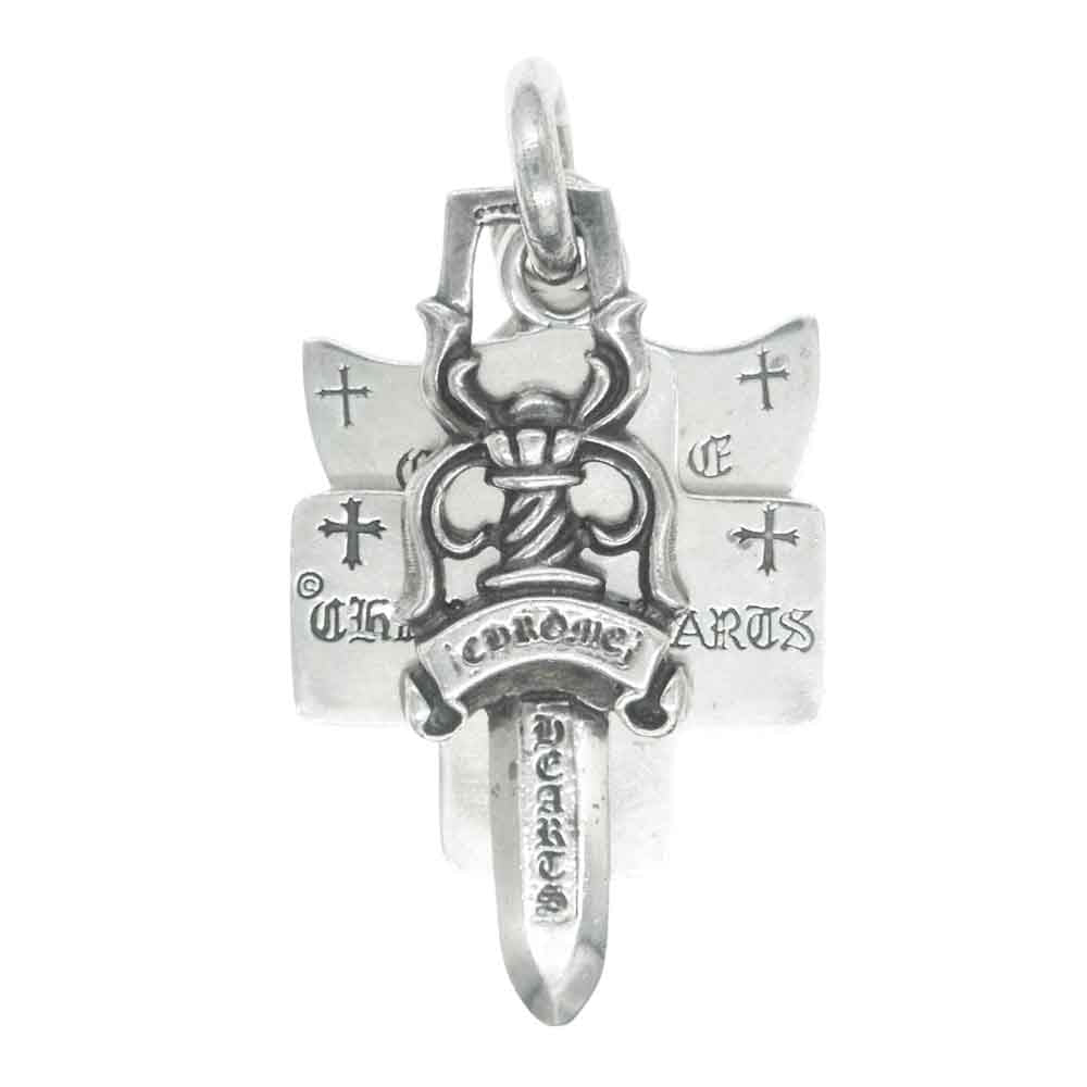 CHROME HEARTS クロムハーツ（原本有） 3TRINKETS スリートリンケッツ ペンダントトップ シルバー系【中古】