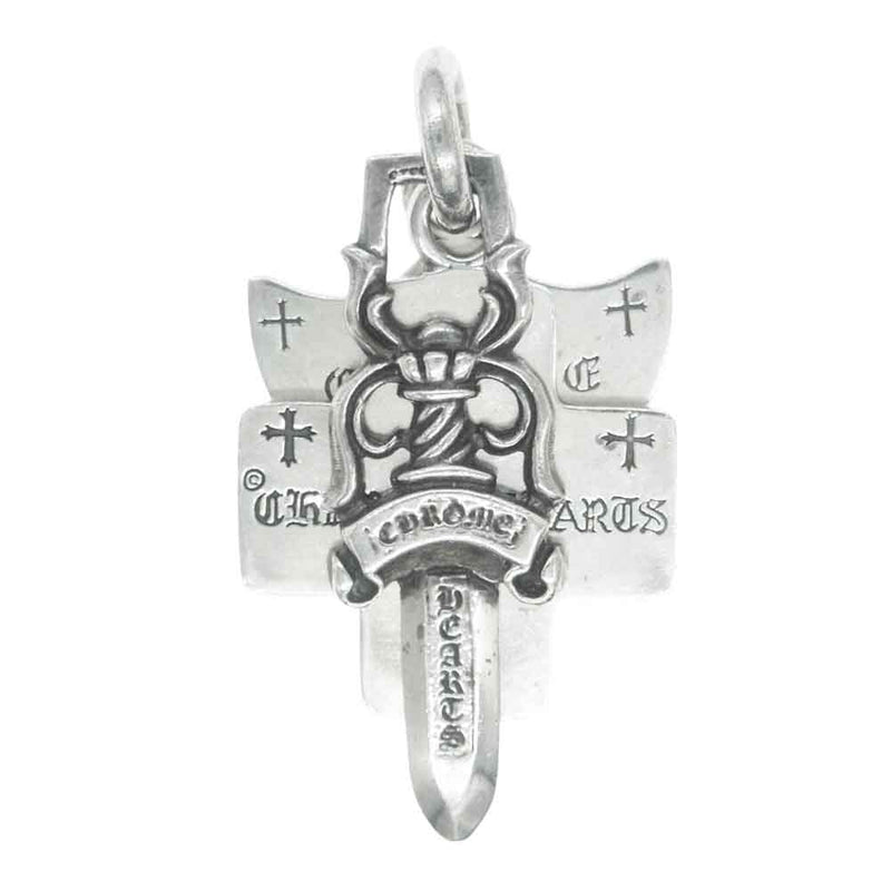 CHROME HEARTS クロムハーツ（原本有） 3TRINKETS スリートリンケッツ ペンダントトップ シルバー系【中古】