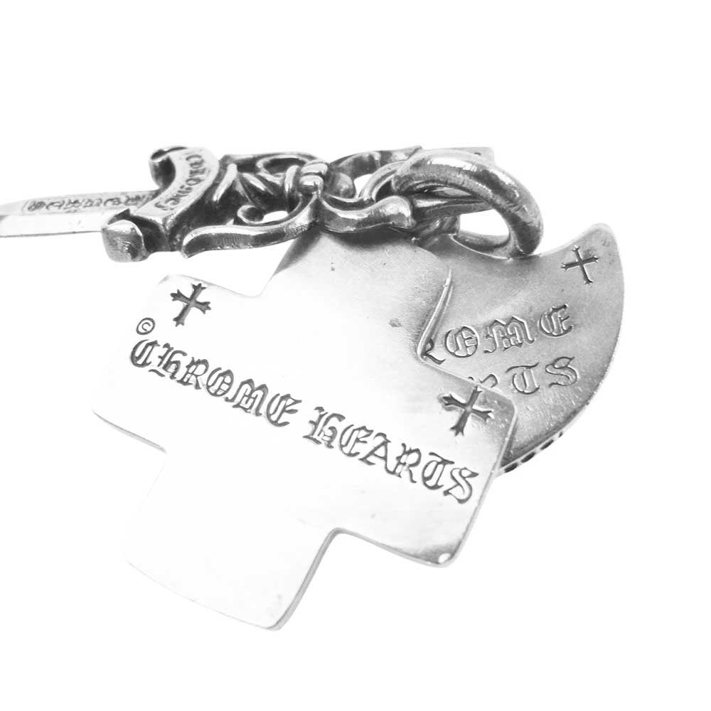 CHROME HEARTS クロムハーツ（原本有） 3TRINKETS スリートリンケッツ ペンダントトップ シルバー系【中古】