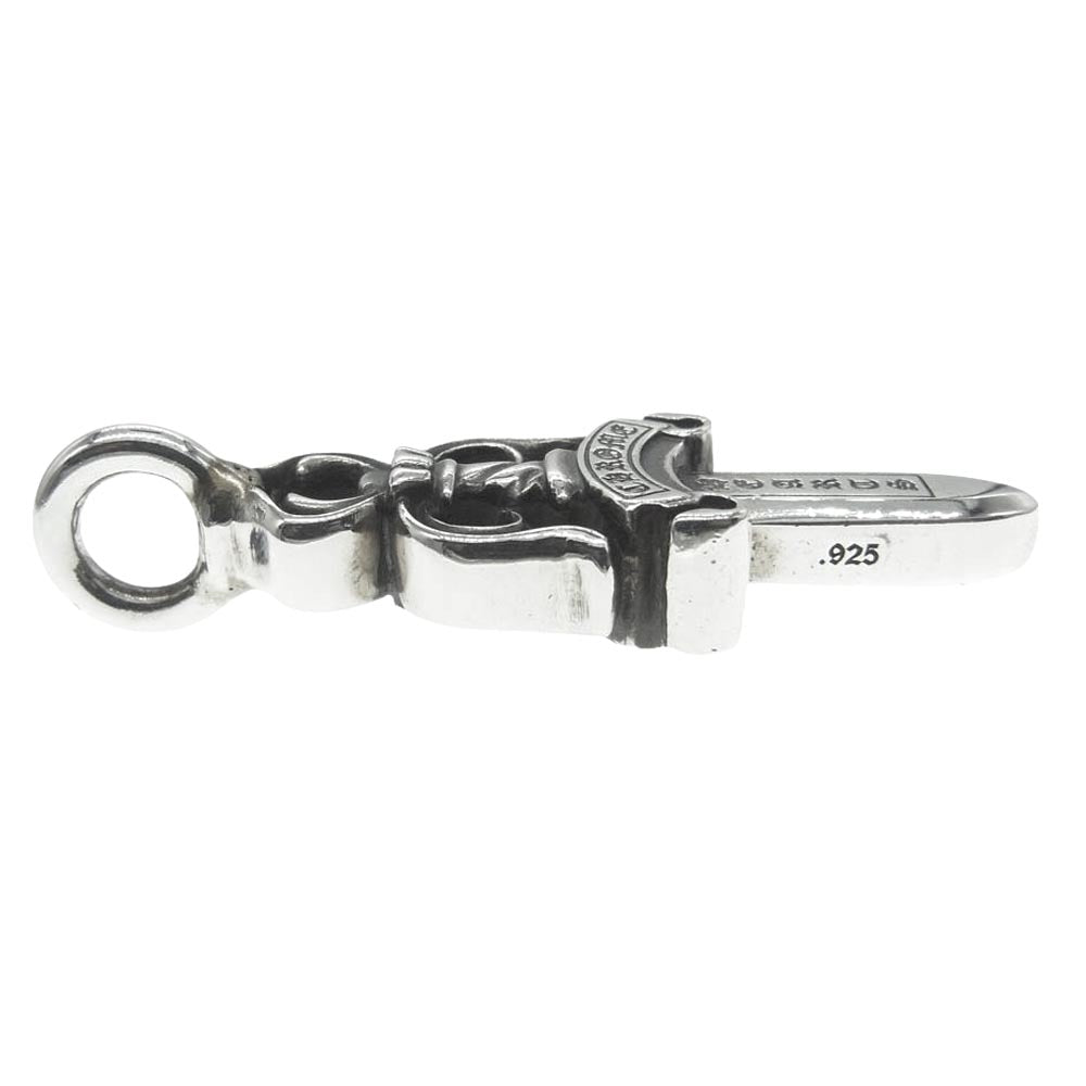 CHROME HEARTS クロムハーツ（原本有） DOUBLE DAGGER ダブルダガー ペンダントトップ シルバー系【中古】