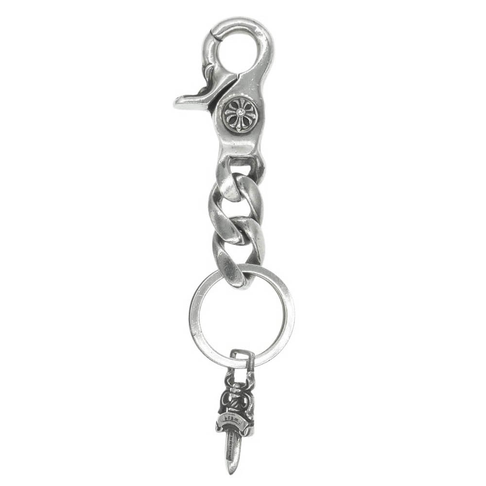 CHROME HEARTS クロムハーツ（原本有） CLP CHN CLASSIC-S ショートクラシックリンク シルバーキーチェーン シルバー シルバー系【中古】