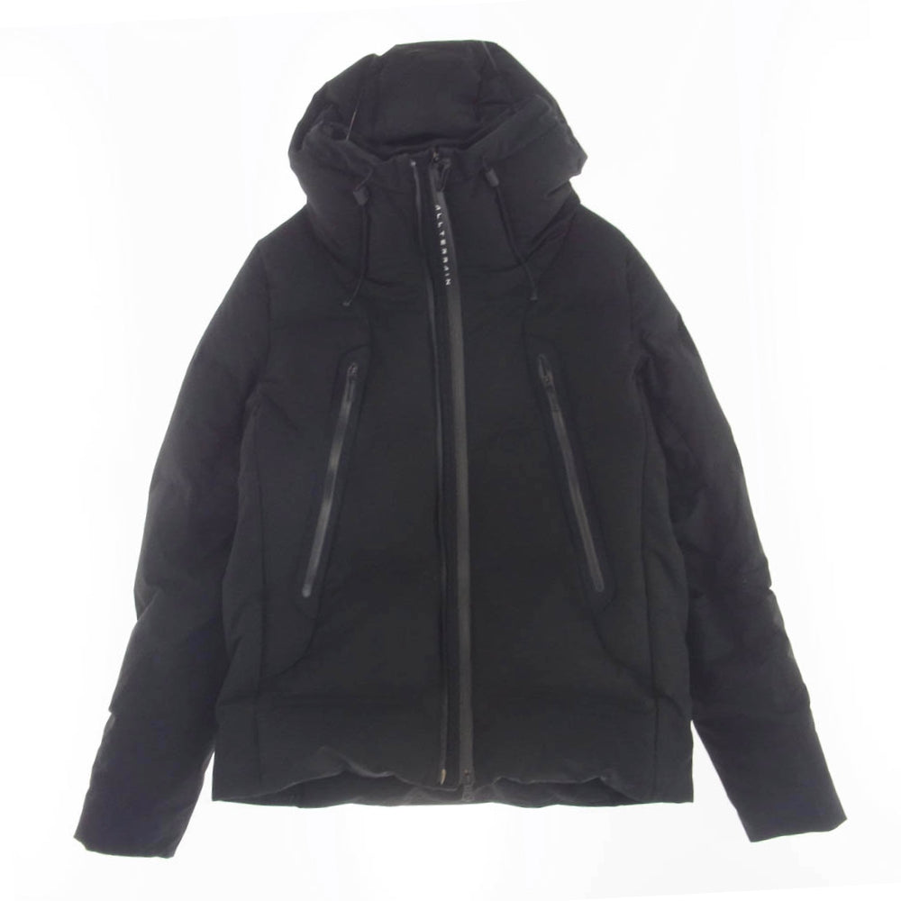 DESCENTE デサント DAMQGK30U ALLTERRAIN オルテライン MIZUSAWA DOWN MOUNTAINEER 水沢ダウン マウンテニア ダウン ジャケット ブラック系 M【中古】
