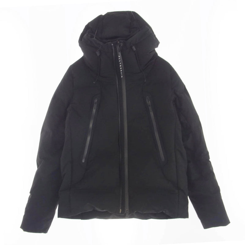DESCENTE デサント DAMQGK30U ALLTERRAIN オルテライン MIZUSAWA DOWN MOUNTAINEER 水沢ダウン マウンテニア ダウン ジャケット ブラック系 M【中古】
