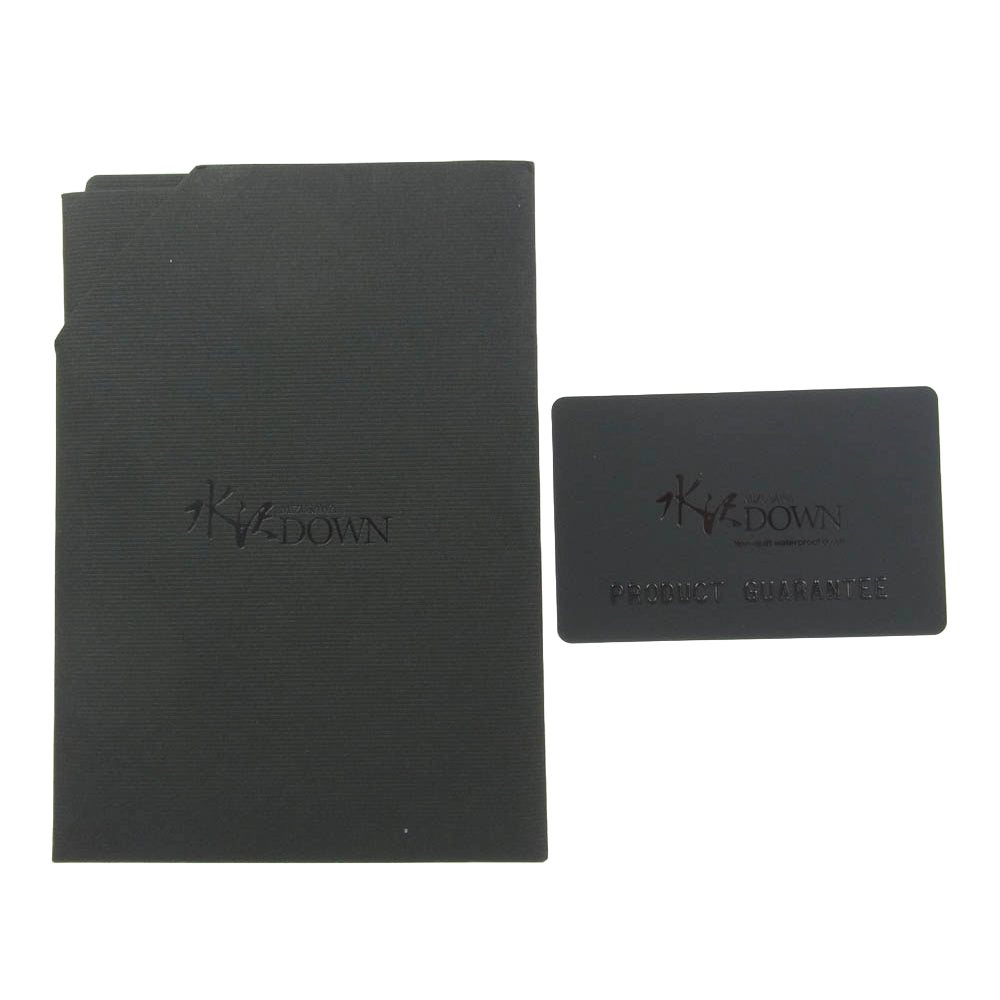 DESCENTE デサント DXG0384WBY ALLTERRAIN ANCHOR 水沢ダウン ジャケット ネイビー系 S【中古】