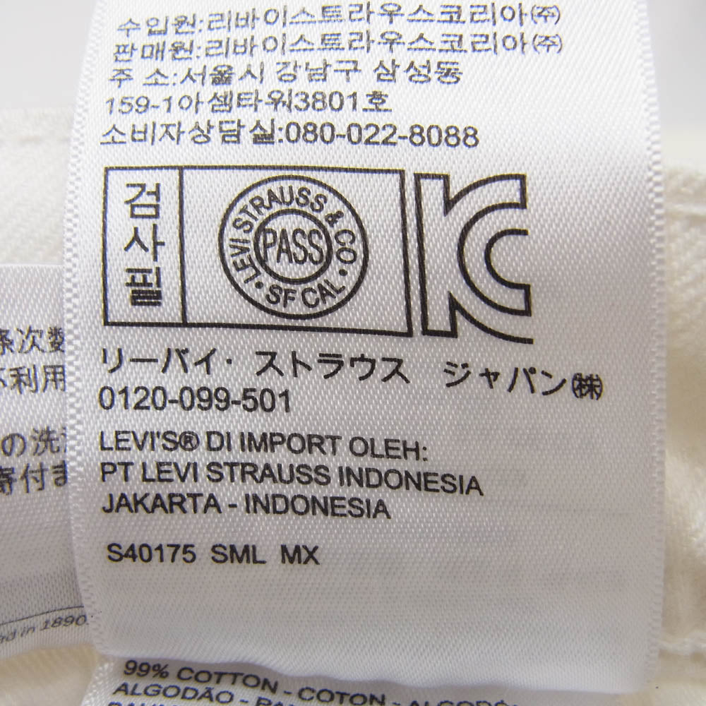 Levi's リーバイス 04511-1169 511 ストレッチ デニム スリム フィット ストレート パンツ ホワイト系 36【中古】