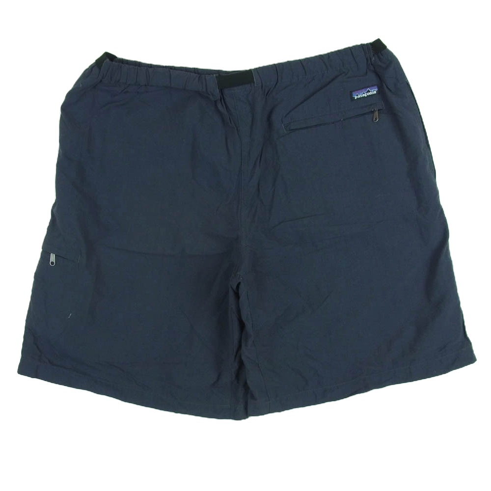patagonia パタゴニア 57312 GI III SHORTS ナイロン ショーツ ショート パンツ コロンビア製 ダークグレー系 青みのあるダークグレー系 L【中古】