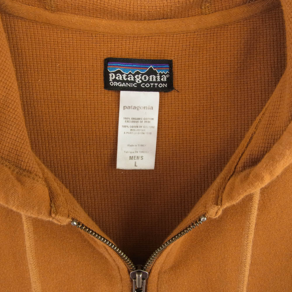 patagonia パタゴニア 27540 フルジップ スウェット パーカー オレンジ系 L【中古】