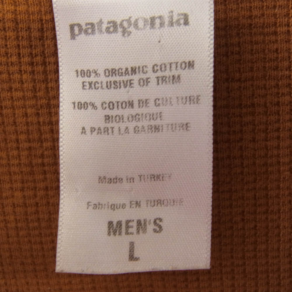 patagonia パタゴニア 27540 フルジップ スウェット パーカー オレンジ系 L【中古】
