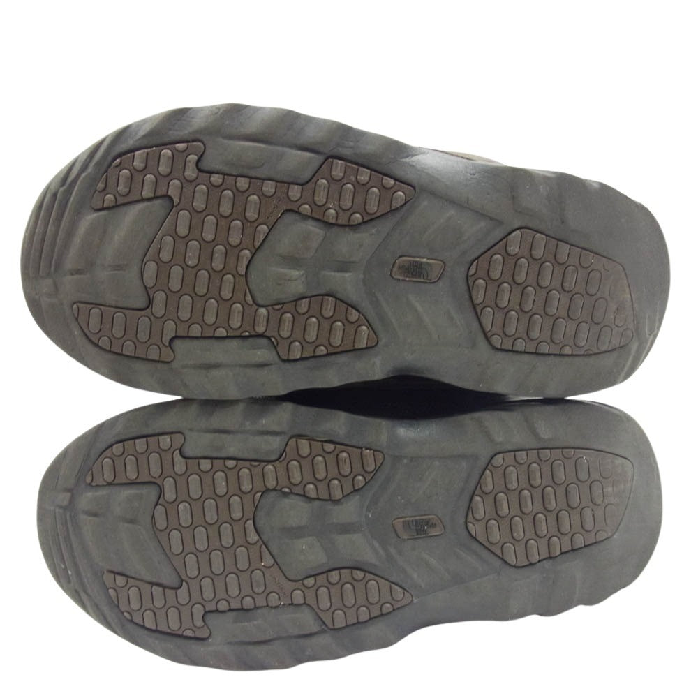THE NORTH FACE ノースフェイス 616273 ヌプシブーティ スノーブーツ ショート ブーツ ブラウン系 26cm【中古】