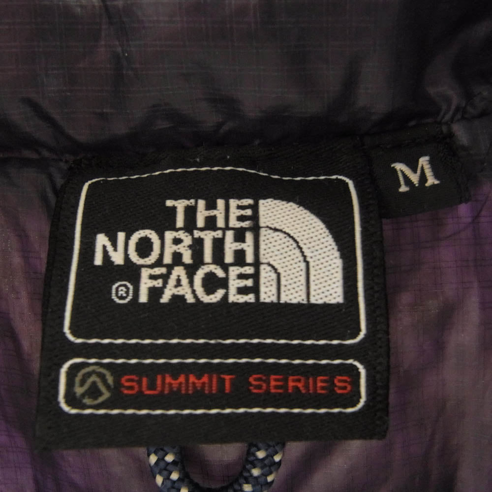 THE NORTH FACE ノースフェイス ND18854 SUMMIT LIGHT HEAT JK Men's ライトヒート ダウンジャケット パープル系 M【中古】