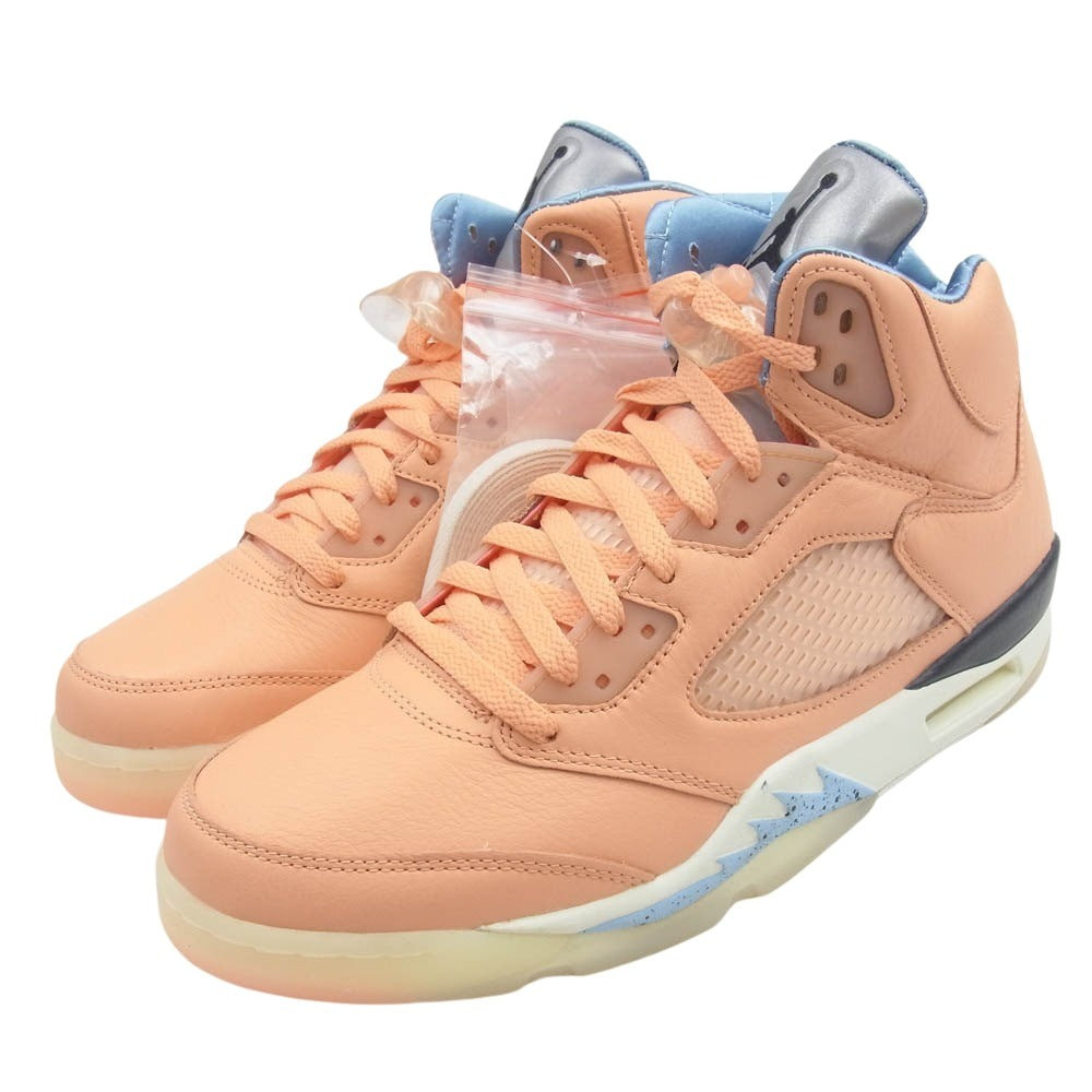 NIKE ナイキ DV4982-641 DJ Khaled × NIKE AIR JORDAN 5 Retro Crimson Bliss DJ キャレド × ナイキ エアジョーダン5 レトロ ピンク系 28cm【新古品】【未使用】【中古】