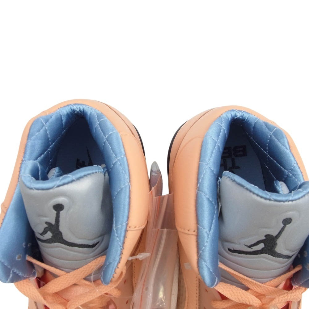 NIKE ナイキ DV4982-641 DJ Khaled × NIKE AIR JORDAN 5 Retro Crimson Bliss DJ キャレド × ナイキ エアジョーダン5 レトロ ピンク系 28cm【新古品】【未使用】【中古】