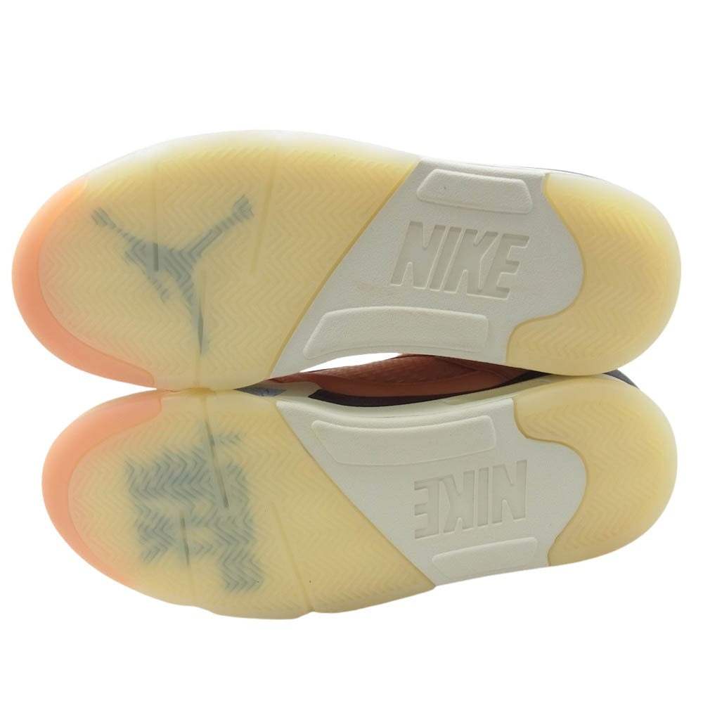 NIKE ナイキ DV4982-641 DJ Khaled × NIKE AIR JORDAN 5 Retro Crimson Bliss DJ キャレド × ナイキ エアジョーダン5 レトロ ピンク系 28cm【新古品】【未使用】【中古】