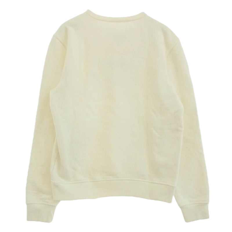 MAISON MARGIELA メゾンマルジェラ 20AW S50GU0148 S25451 Embroidered Logo Sweatshirt エンブロイダード ロゴ スウェット ホワイト系 46【中古】