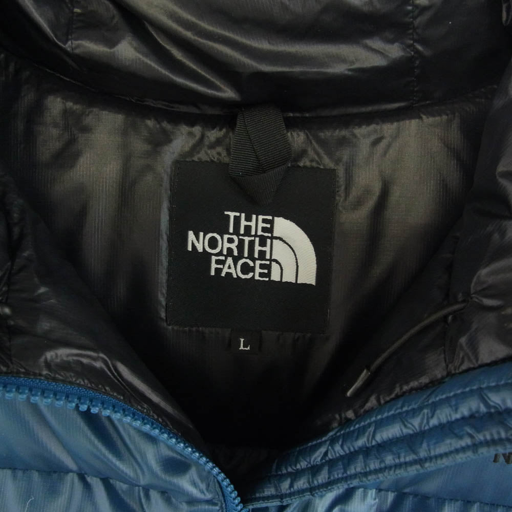 THE NORTH FACE ノースフェイス ND91242 Nuptse Coat ヌプシコート ダウンジャケット ブルー系 L【美品】【中古】