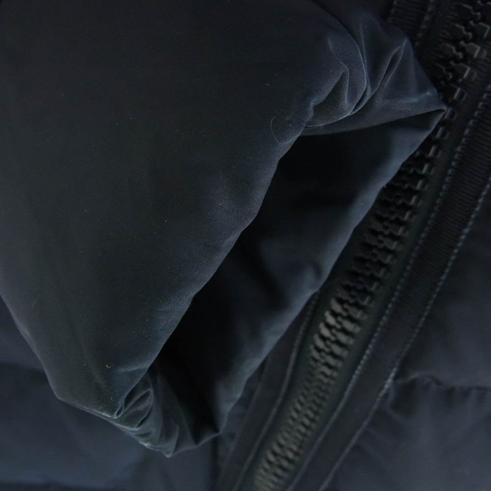 MONCLER モンクレール 国内正規品 GERBOISE ジェルボワーズ ロゴジップ ダウンコート ダウンジャケット ネイビー系 00【中古】