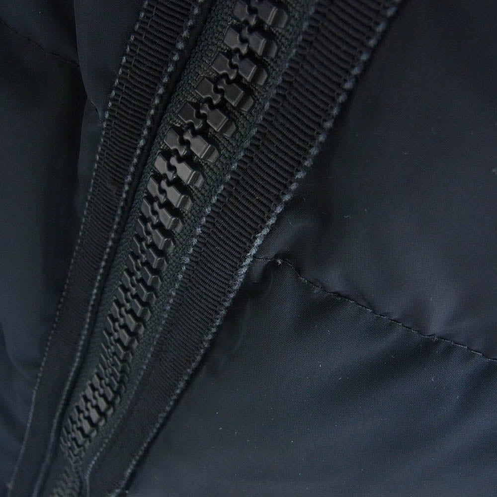 MONCLER モンクレール 国内正規品 GERBOISE ジェルボワーズ ロゴジップ ダウンコート ダウンジャケット ネイビー系 00【中古】