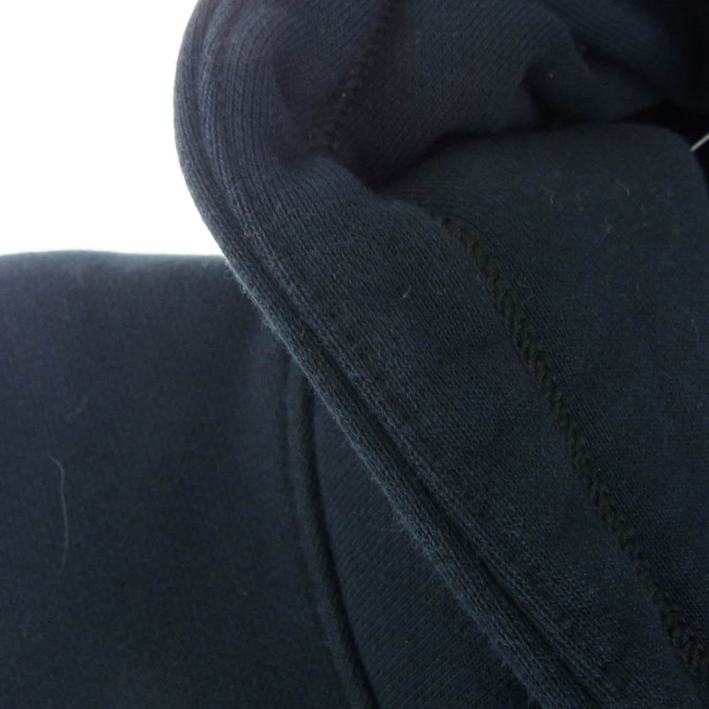 OFF-WHITE オフホワイト 22AW DN1760-010 × NIKE FLC HOODIE フリース プルオーバー パーカー フーディ ブラック系 S【中古】