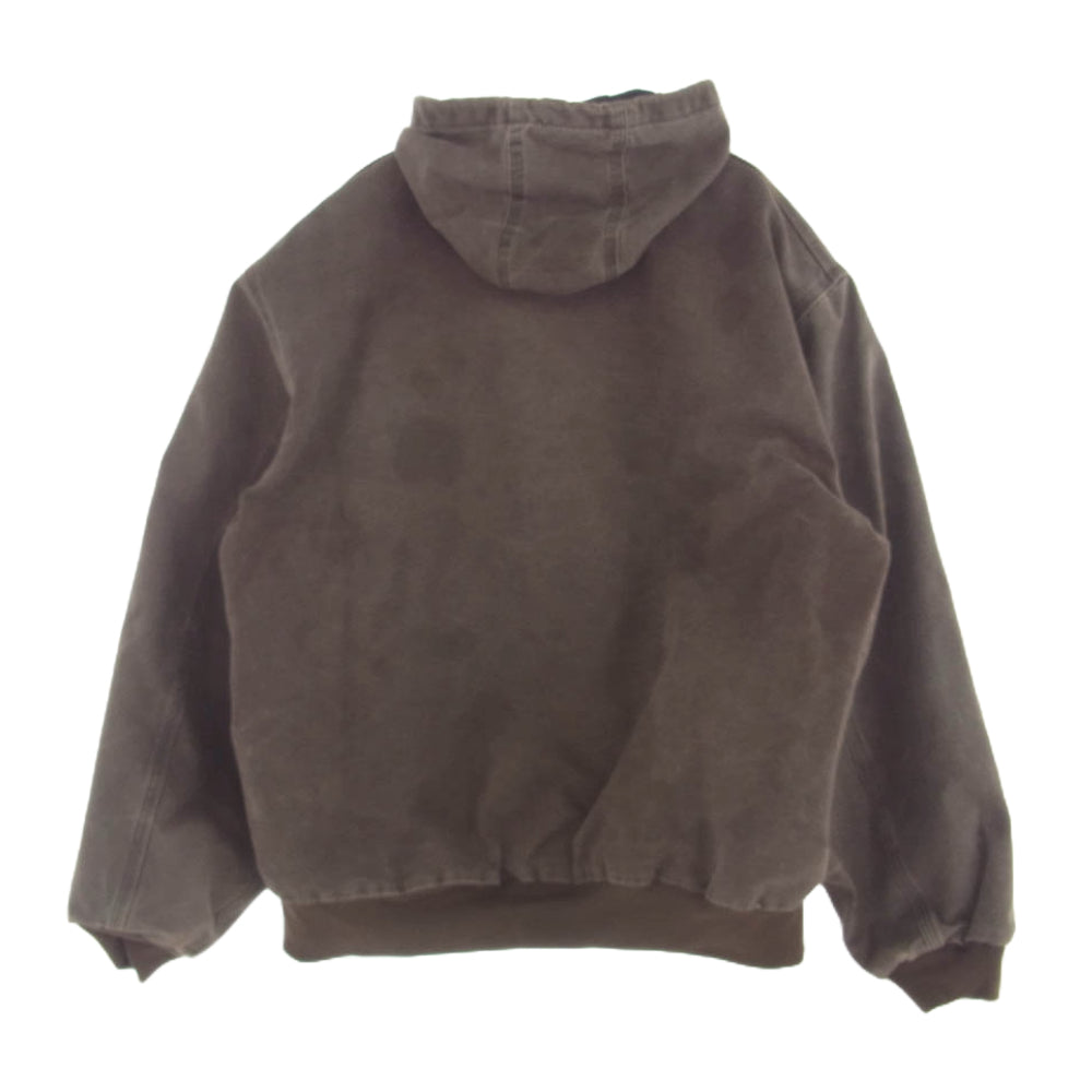 Carhartt カーハート J160 CHT アクティブ ジャケット ダック パーカー ブラウン系 XL【中古】