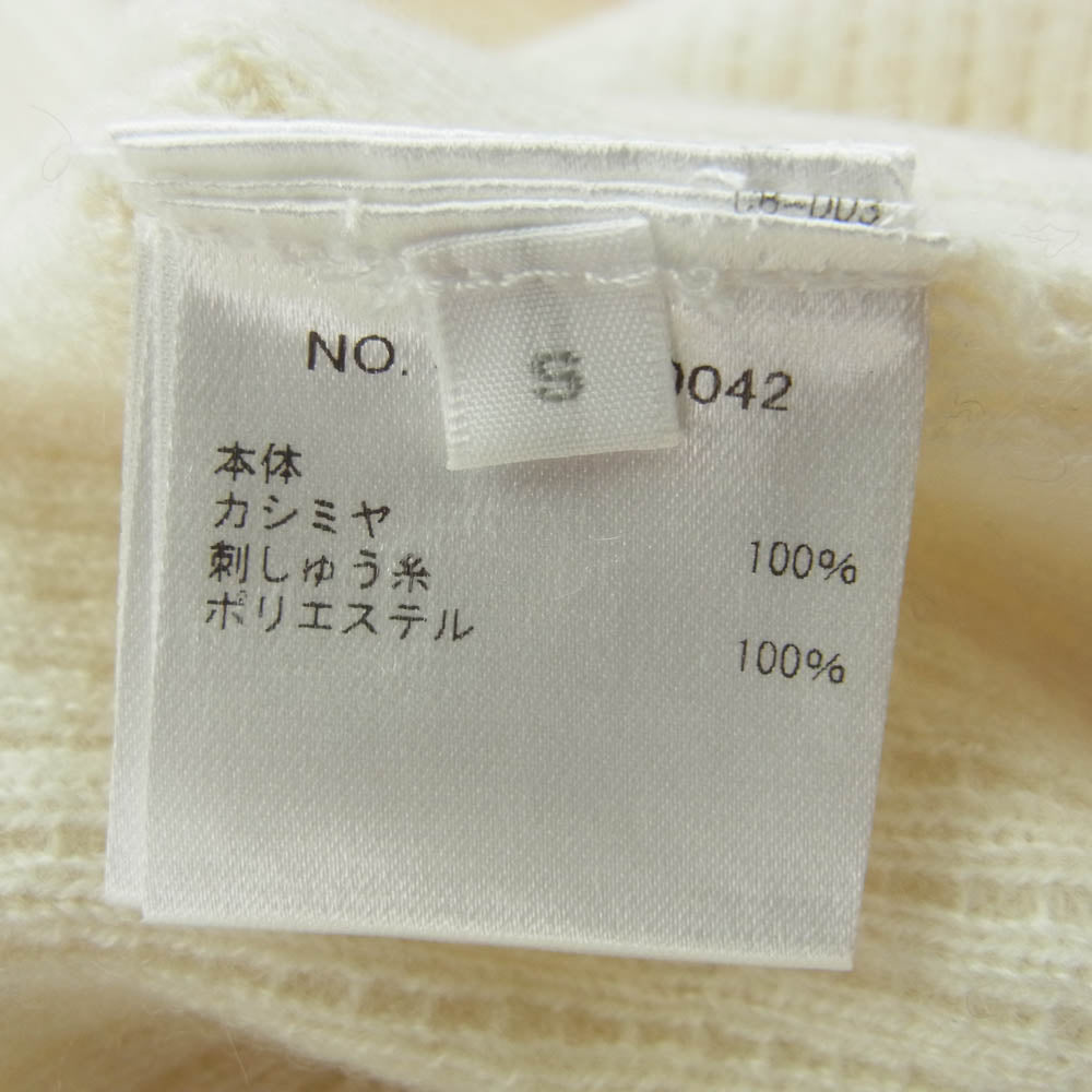 Ron Herman ロンハーマン カシミア 100％ クルーネック ニット セーター オフホワイト オフホワイト系 S【中古】