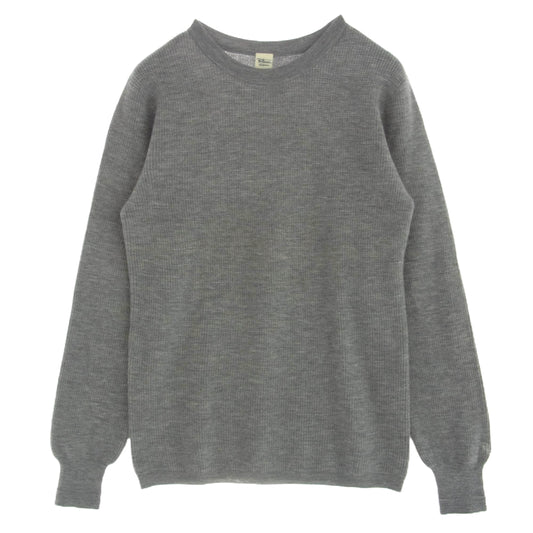 Ron Herman ロンハーマン カシミア 100％ クルーネック ニット セーター グレー グレー系 S【中古】
