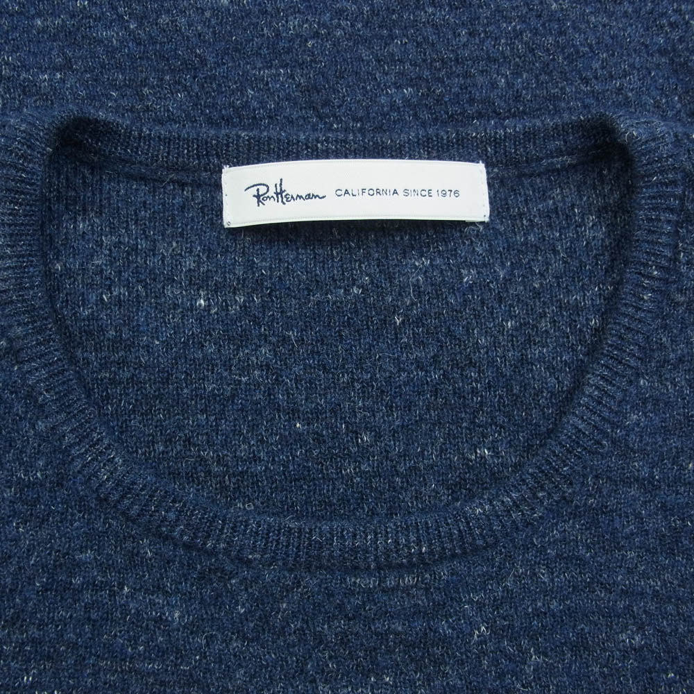 Ron Herman ロンハーマン カシミア シルク 混 ニット セーター ネイビー ネイビー系 S【中古】