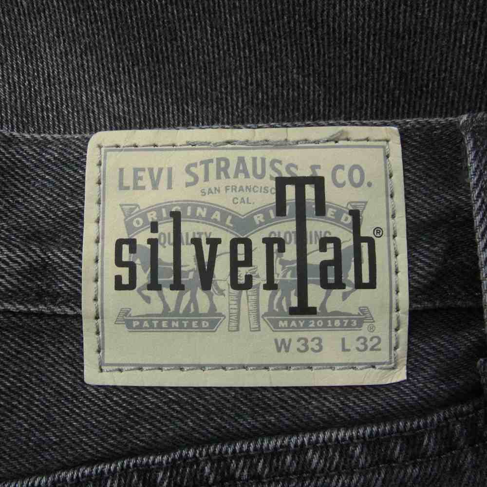 Levi's リーバイス PC9-A3421-0000 Silver Tab シルバータブ LOOSE ルーズ デニム ブラック系 W33【中古】