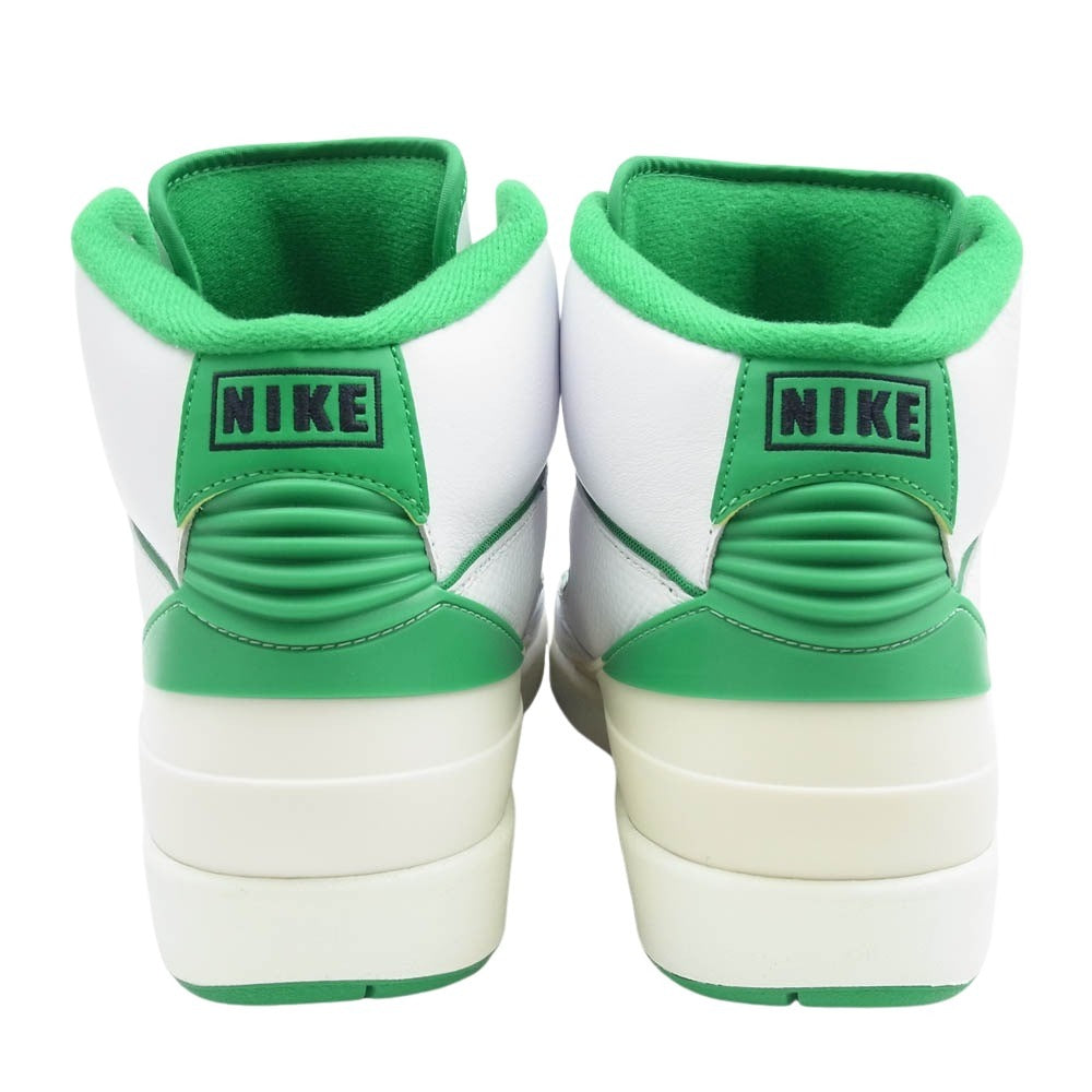 NIKE ナイキ DR8884-103 Air Jordan 2 Retro Lucky Green エアジョーダン2 レトロ ラッキーグリーン ホワイト系 グリーン系 28.0cm【極上美品】【中古】