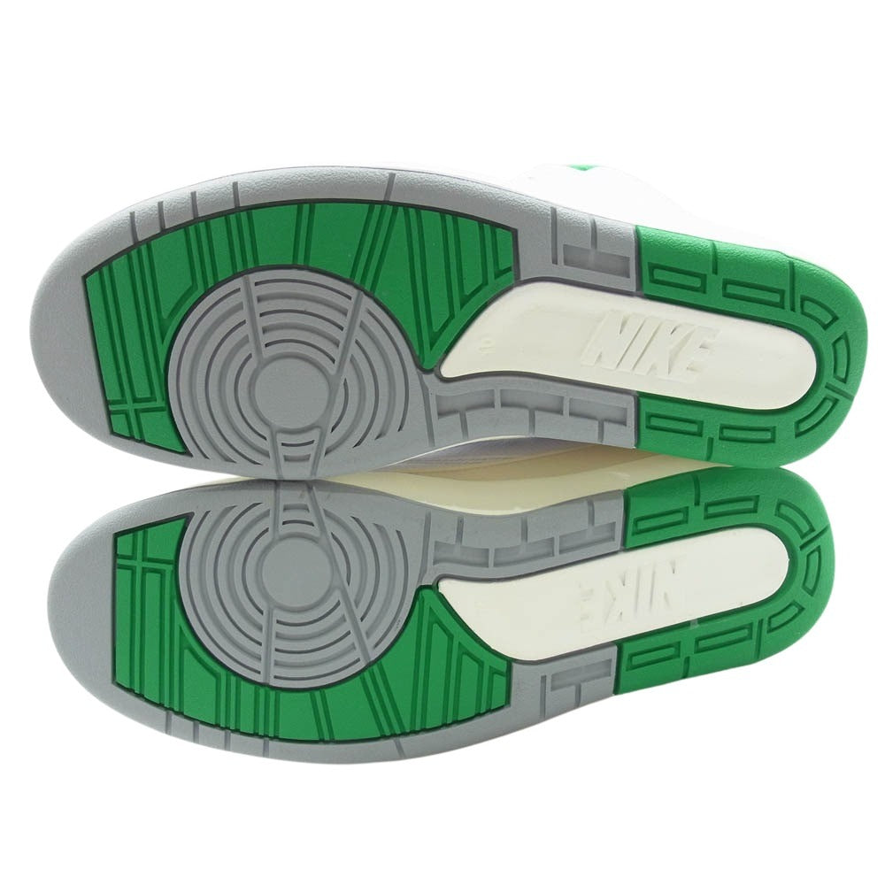 NIKE ナイキ DR8884-103 Air Jordan 2 Retro Lucky Green エアジョーダン2 レトロ ラッキーグリーン ホワイト系 グリーン系 28.0cm【極上美品】【中古】
